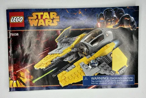 LEGO Star Wars 75038 Jedi Interceptor Instruction Manual Booklet Only 2014