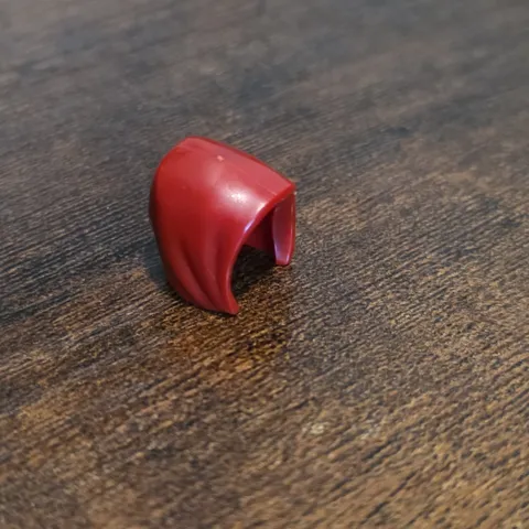 Lego Dark Red Minifig Headgear Hood Basic Smooth