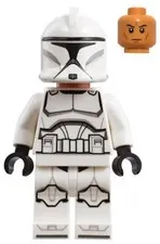 LEGO® Minifigure Star Wars sw1189 Clone Trooper (Phase 1) Nougat Head Printed Le
