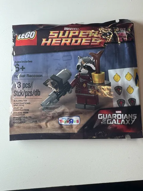 LEGO Marvel 5002145 Rocket Raccoon Polybag. New. Sealed.