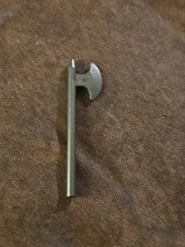 LEGO Dark Gray Minifigure Weapon Axe Halberd #3848 