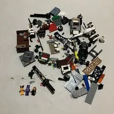 Lot Of Legos 1 Lbs 9 Oz Random Pieces Petronas Wolverine Catwomen
