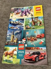 Lot of 2 European 2025 LEGO Christmas Winter Product Catalog