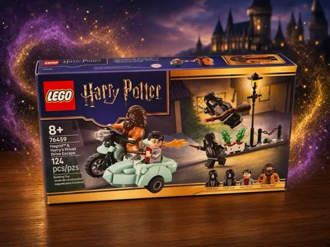 [sorted & bagged] Hagrid & Harry’s Privet Drive Escape (LEGO 76459)
