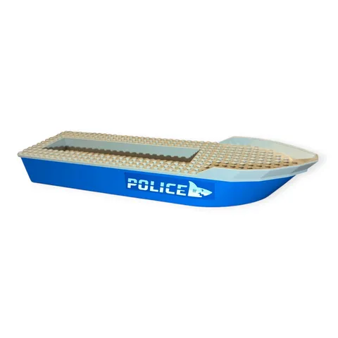 LEGO 60277 City Police Patrol Boat Hull Only - Great Condion
