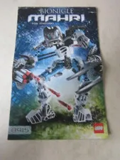 Lego Building Instructions Instruction 9815 Bionicle Mahri Toa Matoro