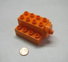 Lego Duplo Orange Engine Housing For Ferris Wheel Merry Go Round #29141
