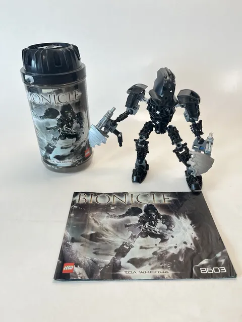 LEGO Bionicle 8603 Whenua Box + Instructions BA / instructions + figure / figure