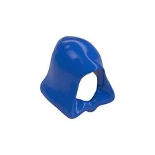 Lego Accessories Blue Hood with Closed Bottom - New