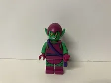 LEGO Green Goblin Minifigure 76057 Spider-Man Web Warriors Battle EXCELLENT