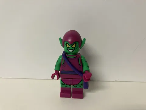 LEGO Green Goblin Minifigure 76057 Spider-Man Web Warriors Battle EXCELLENT