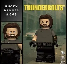 LEGO Marvel Superheroes Bucky Winter Soldier custom minifigure by Lok Lok