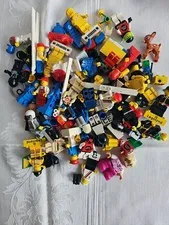 Lot Lego Characters 47 Minifigures & Assessories Police Firefighter Astronaut ++