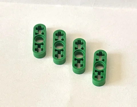 Original LEGO Parts Lot - 6632 - Fine 1x3 Lifting Arm - Green - Green
