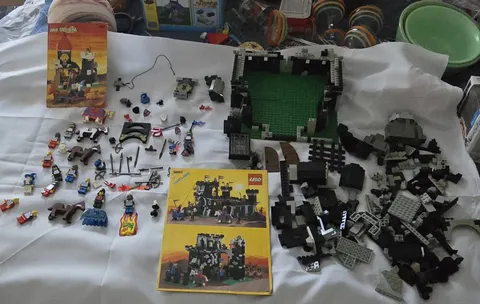 Lego Castle Black Monarch's Castle Not Complete Instruction Book Included 6085