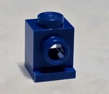 LEGO Parts - Medium Blue Brick, Modified 1 x 1 with Headlight - No 4070