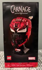 Lego  76199 Carnage Bust Head New Sealed  Damaged Box - Retired See Description