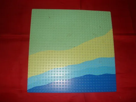 LEGO COLOR GRADIENT PLATES BEACH SEA 255 X 255 mm