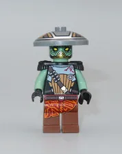 Lego Star Wars Embo bounty hunter minifigure 7930 Bounty Hunter Assault Gunship