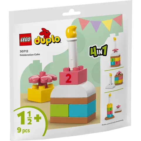 LEGO DUPLO Celebration Cake 30712 Brand New - Birthday Party Favor Bundle of 10