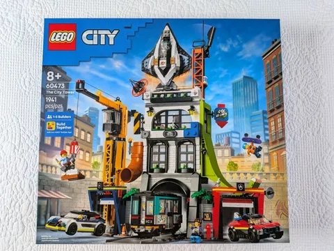 LEGO City 60473 The City Tower, New Sealed In Box, 1941pcs, 8+