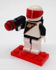 LEGO Space Police I, Astronaut Minifigure sp036, Set 6986 1989 w/ Weapon & Tanks