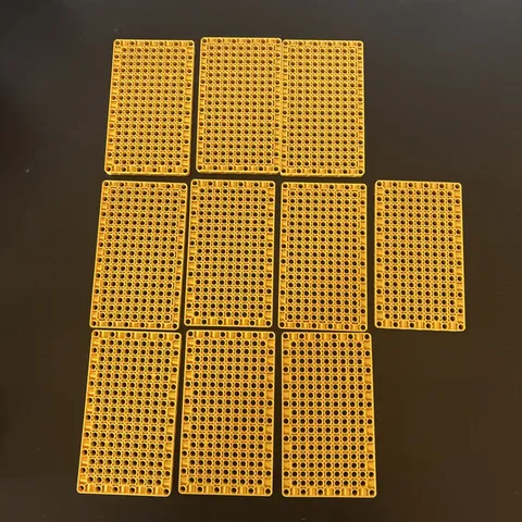 Lego 39369 Yellow Technic, 10 Panels Plate 11 x 19x 1