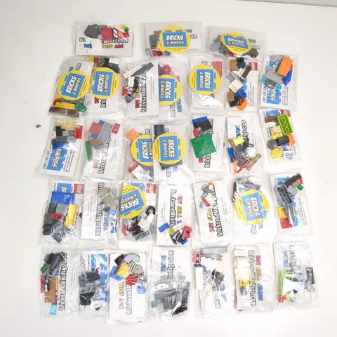 Bricks & Minifigs Lego Brick Promo Lot Of 31 Packs of Random Bricks