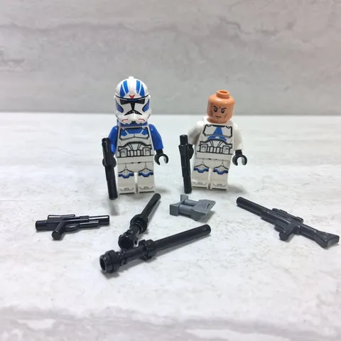 Lego Star Wars 75280 501st Legion Clone Trooper Jet Trooper And Accessories Lot