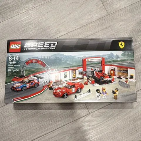 LEGO Speed Champions Ferrari Ultimate Garage 75889 841pc Box Set Ages 8-14