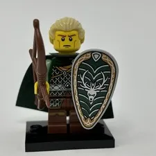 Lego Elf Minifigure Archer Collectible Series 3 CMF Complete w/ Stag Shield