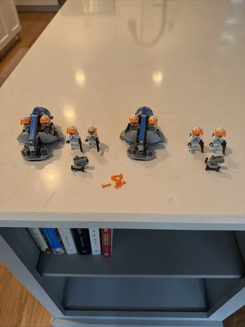 LEGO Star Wars 75359 Ahsoka's Clone Trooper Battle Pack X2 Minifigures no box