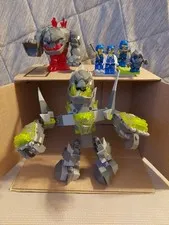 Lego Power Miners-Crystal King, 3 Mini , Rock Monster Glaciator, Large Tremorox