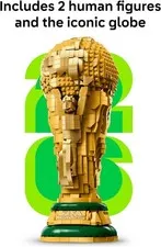 LEGO 43020 FIFA World Cup 2026 Official Trophy 2842 pcs NEW Sealed free shipping