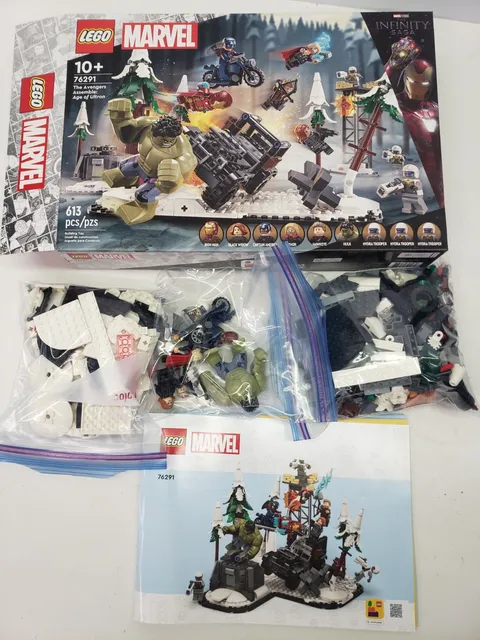 LEGO SuperHeroes: The Avengers Assemble: Age of Ultron (76291) Complete set used