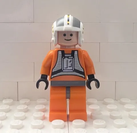 LEGO Star Wars Rebel Pilot Wedge Antilles Classic Minifigure Sw0089, Set 6212