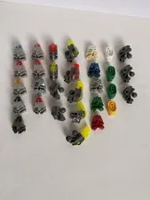 LEGO Bionicle Mixed Head Block Lot of 30- With and without eye stalks