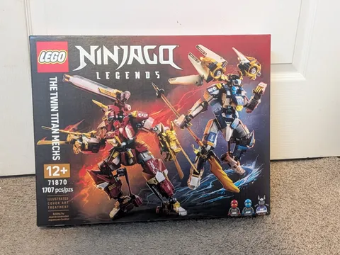 LEGO NINJAGO Legends The Twin Titan Mechs 71870 in hand ready to ship