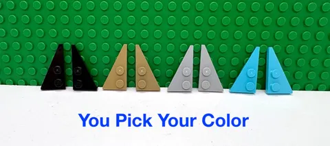LEGO 4x2 Wedge Plate Pointed  "You Pick Your Color and Qty" NEW