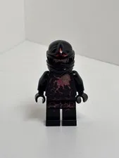 LEGO Ninjago NRG Cole Minifigure 9572 NO TORSO OR LEG CRACKS - Authentic Lego