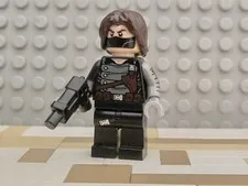 LEGO Winter Soldier Minifigure - 5002943 MARVEL Avengers (Bucky Barnes)