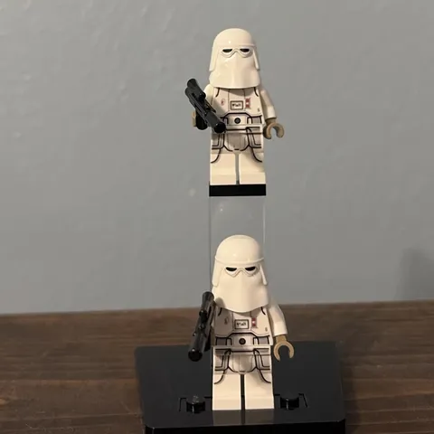 LEGO STAR WARS | Snowtrooper Lot of 2 w/ Blasters (White)