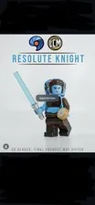 Lego Custom Baggles Studio And LCM Star Wars Resolute Knight Aka Aayla Secura