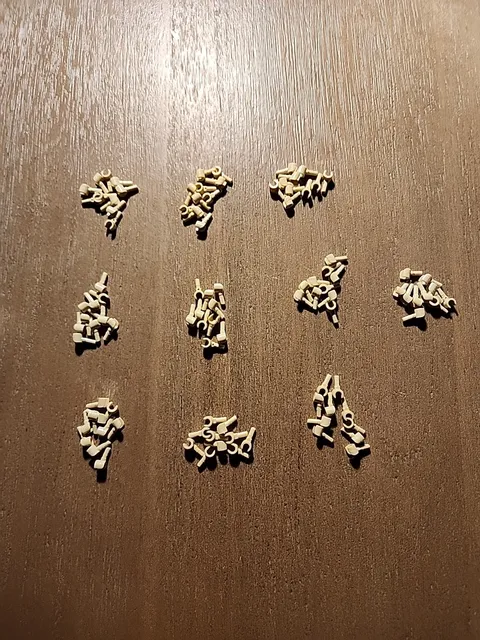 Lego Lot of 100 Beige colored mini figure hands New Condition Custom Built Lot
