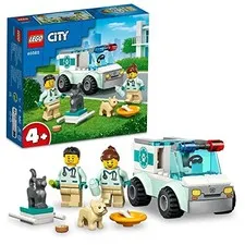 LEGO City Animal Ambulance 60382 Toy Block Present Animal Animal Rescue Boys Gir