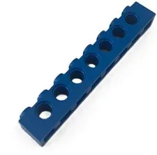 Lego Blue TECHNIC Brick 1 x 8 with Holes Qty 1 Part 3702 T1