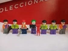 LEGO Batman Minifigure Lot Joker and Henchmen Goons Clown Army Pack Back Print