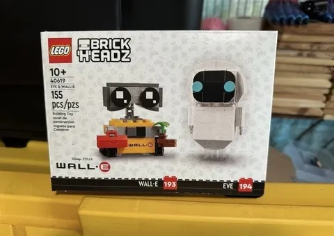 SEALED LEGO Brickheadz ✨ WALL-E And Eve (40619) ✨ Disney 100th Anniversary