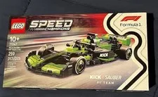 Lego Speed champions Kick Sauber F1 Team C44 Race Car 77247 New