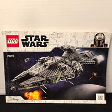 LEGO Star Wars 75315 Imperial Star Destroyer Manual Booklet